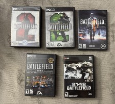 Battlefield PC Bundle Lot 5 Games (BF2, BF3, 2142, 1942 Collection) CIB Complete picture