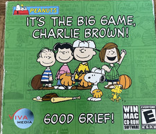 It’s The Big Game Charlie Brown  PC CD Rom-Rare Vintage-SHIPS N 24 HOURS picture