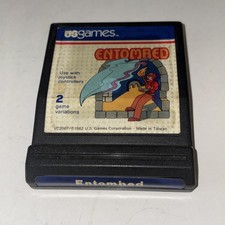 ENTOMBED Original Vintage Video Game Cartridge for Atari 2600 Tested WORKS picture