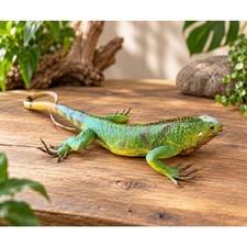 Vintage AAA Giant Green Iguana Rubber Lizard 32