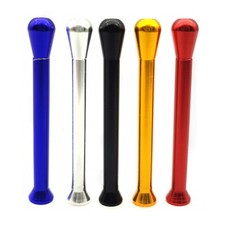 6Pcs  Metal Tube Straw Portable Party Tool For Men Mixed Random Color picture