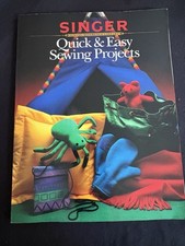 Vintage 1993 Singer Quick & Easy Sewing Projects Magazine Style Softcover picture
