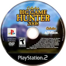 Scratch-Free - Cabela's Big Game Hunter 2008 - Sony Playstation 2 Excellent picture