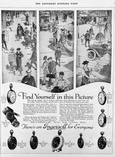 1920 Ingersoll Watches  - Find Yourself in this Picture - Ad #2125 picture