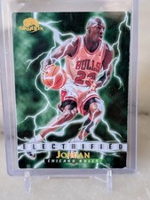 1996 SkyBox Electrified Michael Jordan #278 Chicago Bulls NBA Bad Condition  picture