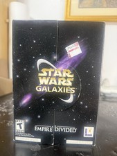 Star Wars Galaxies An Empire Divided PC Computer Game 2003 Vintage 2 Disk-Set, picture