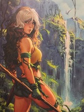 Rogue: The Savage Land #4 Marvel Comics 2025 Ivan Talavera 1:50 Virgin Variant  picture