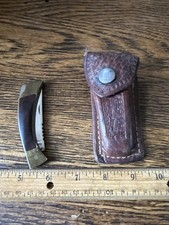 Vintage BROWNING  Arms  USA Lockback Folding Hunter.  Blade Super Nice 181F picture