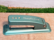 Vintage SWINGLINE CUB Mini Stapler - TEAL picture