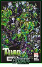 THOR #800-H / MORTAL THOR #14-H 2026 DAUTERMAN 1:25 LOKI VARIANT DOOMSDAY 9.4 NM picture