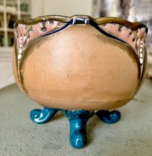 Amphora Art Nouveau Bowl Stamped Austria With Numbers And An Artist Mark See Pic picture