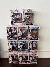 Ultimate Target Bullseye Funko Pop Collection Marvel, Disney, SNL, Flocked picture