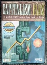 Capitalism Plus (PC CD) DVD Case Edition 1996 * Interactive Magic * Trevor Chen picture