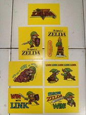 1989 Topps Nintendo Set Lot Legend of Zelda Stickers 5 10 12 17 22 27 32 Link picture