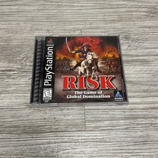 Risk Global Domination - Sony PlayStation 1 PS1 - Black Label -Complete CIB picture