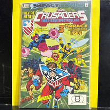 Impact Comics The Crusaders #1 (1991) Mark Waid Andrew Currie Crusaders picture