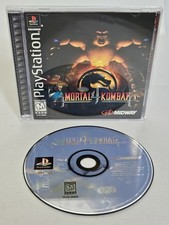 Mortal Kombat 4 (Sony PS1) CIB Black Label Complete w/ Reg Card - Tested picture