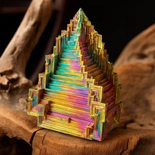 80-100g Aura Rainbow Titanium Bismuth Quartz Crystal Mineral Specimens Decor picture