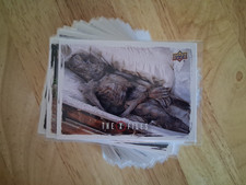 X-Files Upper Deck UFOs & Aliens Base Cards - lot of 75 picture
