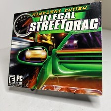Midnight Outlaw Illegal Street Drag PC Game 2002 Vintage Gaming picture