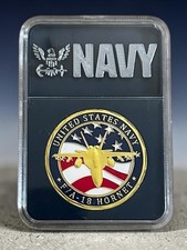 F/A-18 Hornet Challenge Coin US NAVY-Attack Jet in Display Case ·NEW· ·IN STOCK· picture