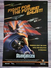 StarLancer PC Game 2000 Sega Dreamcast Double Page Promo Ad Art Print Poster picture
