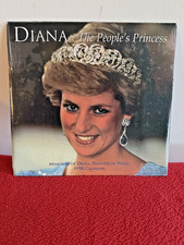 New Sealed Diana The People's Princess Calendar`1998 Memories Princess Of Wales picture