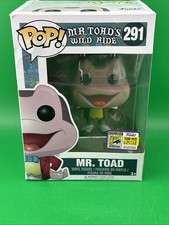 Funko Pop Disney Mr. Toad’s Wild Ride Mr. Toad Sdcc 2017#291 Box Damage C069 picture