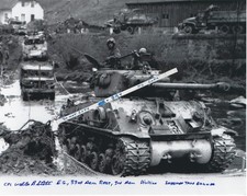 Walter Stitt, 3rd. Armored Division, Full Signature autograph, Sherman Tank,WWII picture