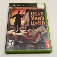Dead Man's Hand (Xbox, 2004) Complete CIB Manual TESTED picture