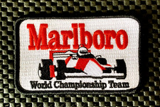 MARLBORO WORLD CHAMPIONSHIP TEAM F1 EMBROIDERED SEW ON PATCH 4