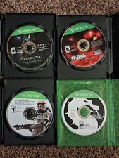 Xbox One 4 Game Lot Mortal Kombat X Star Wars Battlefront Shadow Mordor NBA 2K16 picture