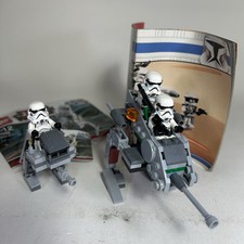 From LEGO Star Wars Set #8014 #30006 CLONE WALKER Incomplete AFOL Instructions picture