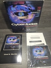 New CyberJudas PC Big Box Collectors Video Game [Vintage Rare 1996] picture