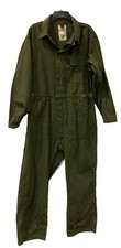 Coveralls Men's Cotton Sateen Type I 90s VTG Olive Green USGI Size Large picture
