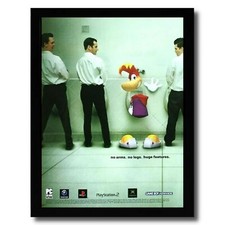 2003 Rayman 3: Hoodlum Havoc Framed Print Ad/Poster PS2 Xbox Gamecube Promo Art picture