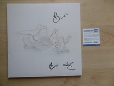 Big Thief Band Original Autographs Signed LP Cover 