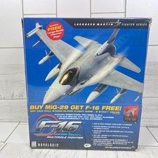 F-16 Multirole Fighter + MiG-29 Fulcrum PC Game Bundle Big Box Novalogic Windows picture