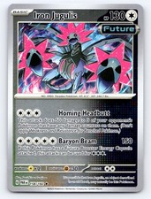 Iron Jugulis 158/182 Rare Paradox Rift Pokemon Reverse Holo Near Mint picture