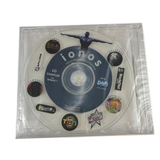 1997 Vintage IONOS CD Sampler Windows 95 PC Demo Disc New Sealed Promo Rare VHTF picture