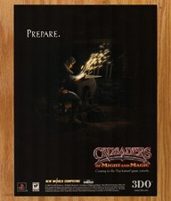 Crusaders of Might Magic 3DO Prepare Video Game Print Ad / Poster Promo Art 1999 picture