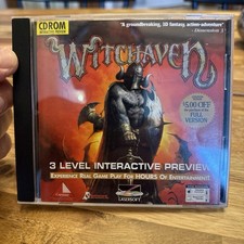 Witchaven Interactive Preview Lasersoft 3d realms Vintage 1995 PC Game Clean picture
