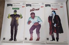 Vintage 1991 Universal Studios Monsters Window Klingers Clings Never Used NOS  picture