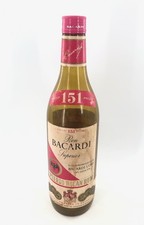 Ron Bacardi Superior 151 Rum Pink 2ft Coin Bank Vintage Store Display Bottle picture