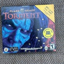 Planescape Torment Soulbringer PC Big Box Dual Jewel AD&D RPG Windows 95 98 picture