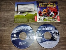 Impossible Creatures PC 2 CD-ROMs Microsoft Game Studios Relic 2002 Windows98/XP picture