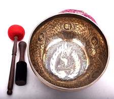 12 Inches Buddhashakti - Large Handmade Singing Bowl , Sound Healing, Meditation picture