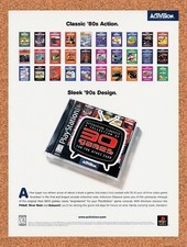 1997 Activision Classics PS1 Original Advertisement / Retro Wall Art v1 picture