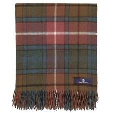 Prince of Scots Highland Tartan Tweed Merino Antique Buchanan NWT picture
