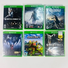 (Lot of 6) Final Fantasy XV Shawdow Mordor Mortal Kombat Minecraft (4 NEW 2 CIB) picture
